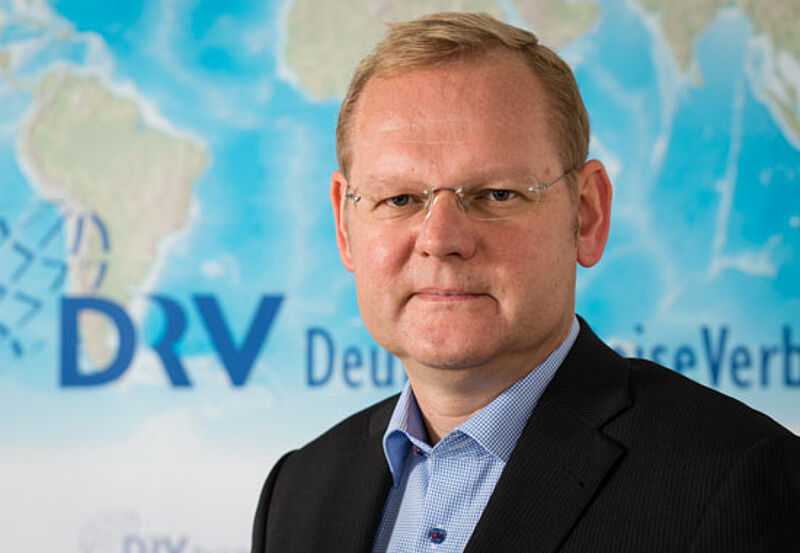 Mehrere Bezahlvorgänge seien Reisebüro-Kunden nicht zu vermitteln, sagt DRV-Hauptgeschäftsführer Dirk Inger