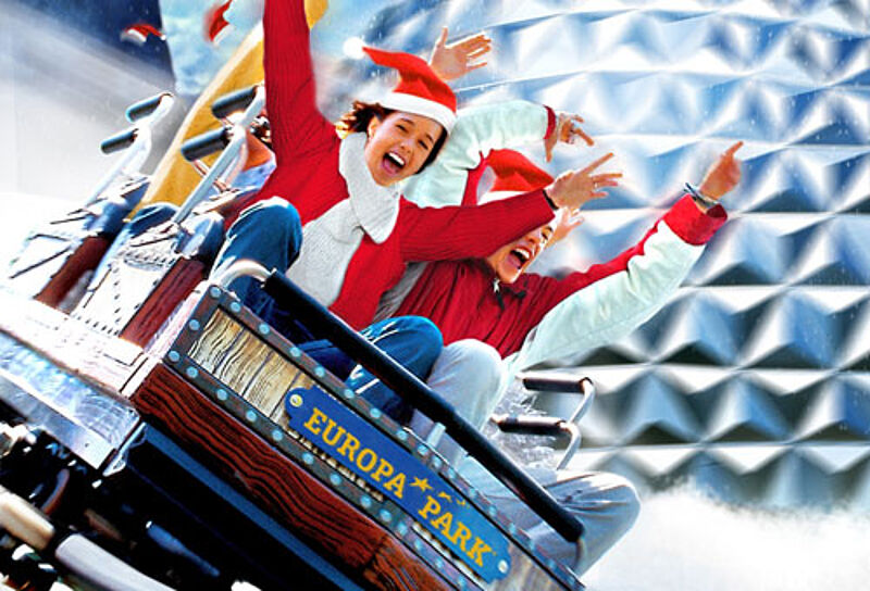 Auch einige Fahrgeschäfte bleiben während der Winteröffnung in Betrieb