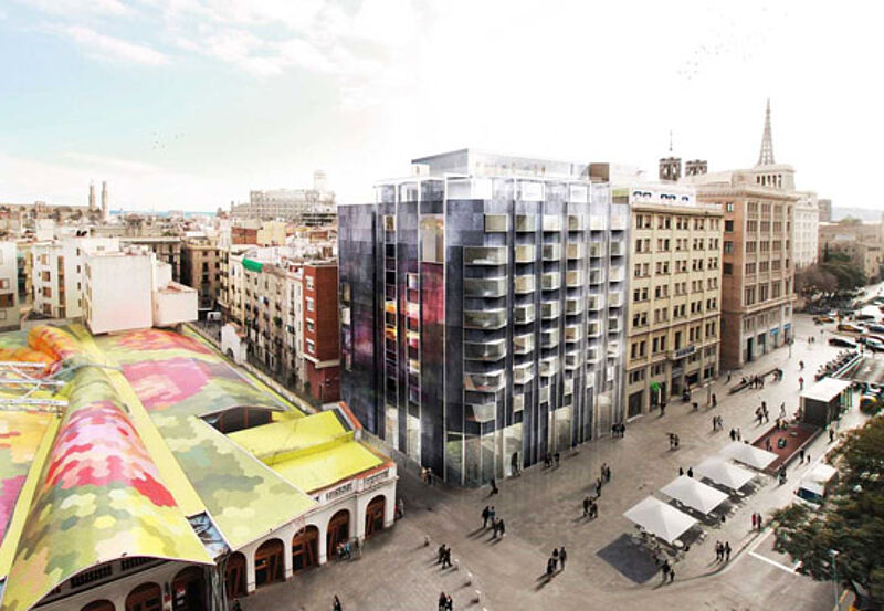 The Barcelona Edition soll Mitte 2018 mit 100 Zimmern und einer Rooftop-Bar eröffnen