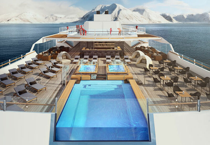 Expeditionsschiffe mit Infinity-Pool: die Neubauten von Hurtigruten