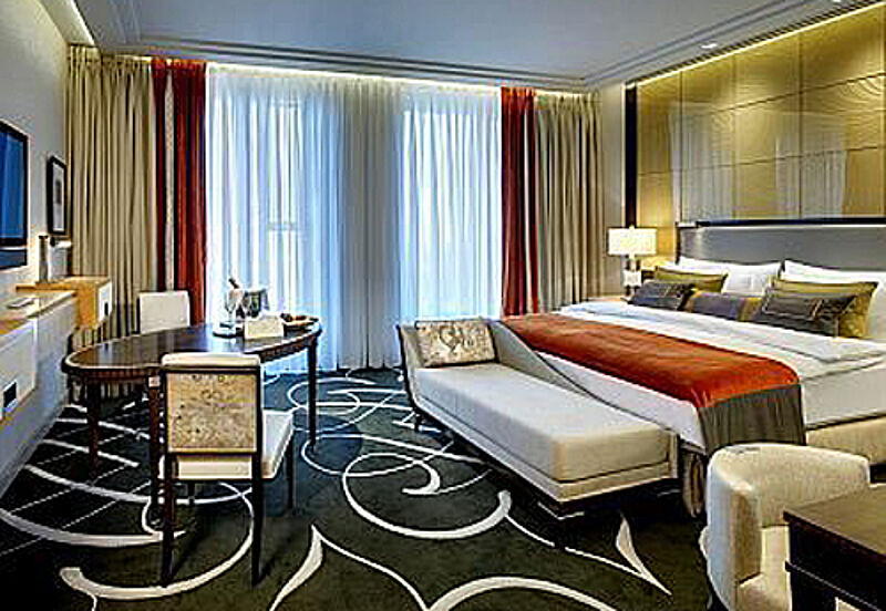 Die Zimmer im Waldorf Astoria in Berlin sollen mindestens 50 Quadratmeter groß sein. Foto: Hilton