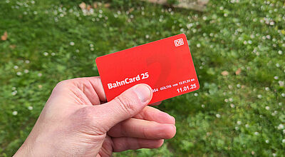 Die Bahncard wird digital, soll aber weiterhin im stationären Vertrieb erhältlich sein. Foto: rie