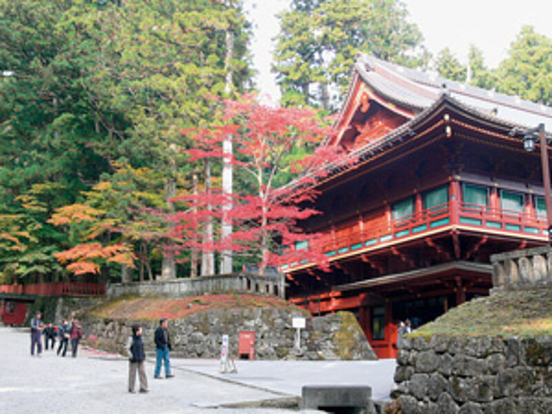 Malerisches Nikko: Der Rinnoji-Tempel gehört zum Weltkulturerbe.