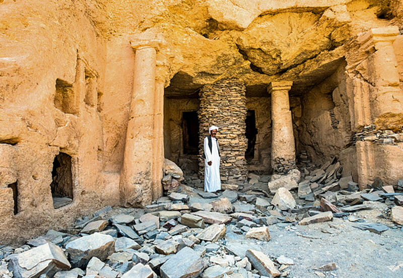 Nationalpark Wadi el Gemal: römische Tempel ...