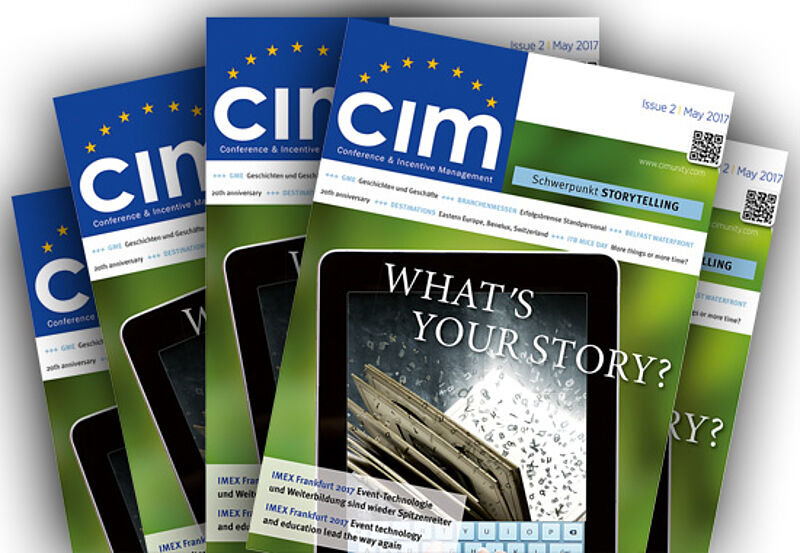 Das Magazin CIM ist eine der führenden Publikationen für die Mice-Branche