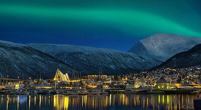 Buchbar ist auch eine fünftägige Norwegen-Reise „Polarlicht in Tromsö“