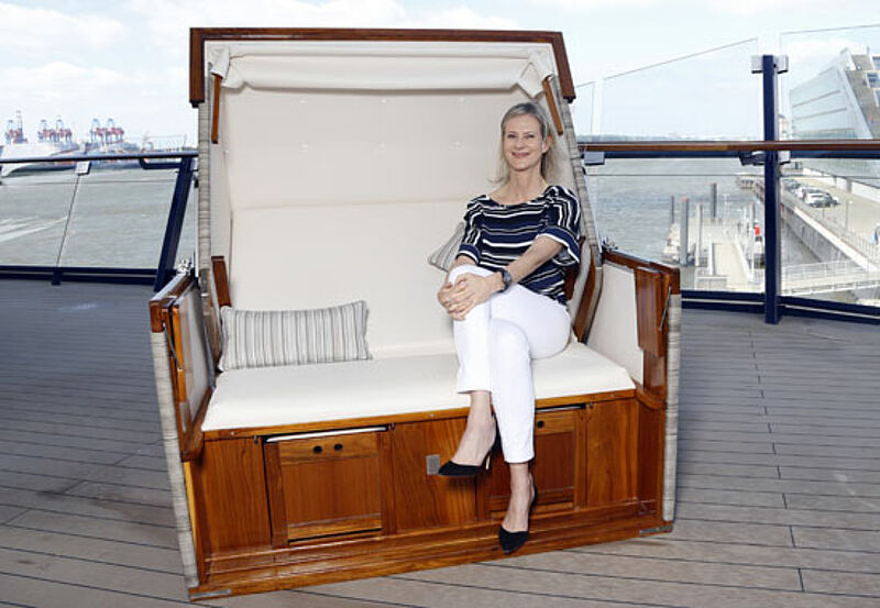 Gelassene Gesprächspartnerin: Wybcke Meier, seit drei Jahren Chefin von TUI Cruises