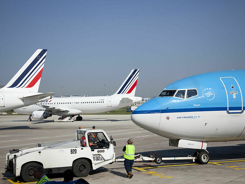 Mehr Fernstrecken stehen in den Flugprogrammen von Air France und KLM. Foto: Air France-KLM