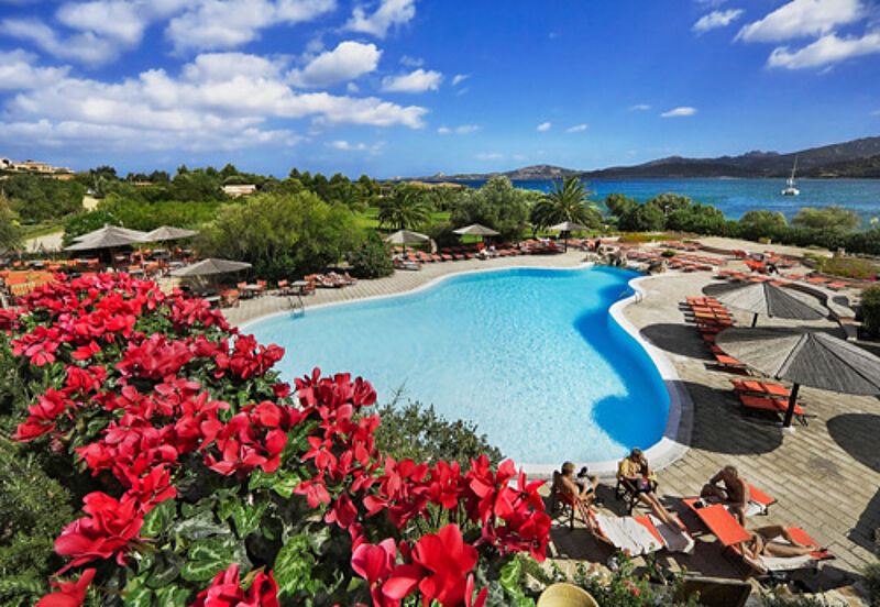 Eines der 25 Schauinsland-Hotels auf Sardinien: das Cala di Falco