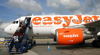 Bei Easyjet sank die Nachfrage im Februar um fast sieben Prozent.