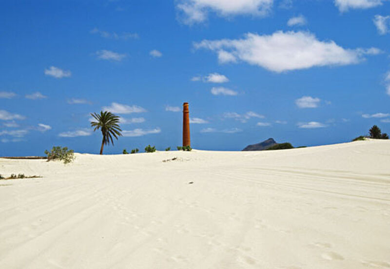 Sieben Hotels bietet 1-2-Fly auf den Kapverdischen Inseln an – im Bild die Insel Boa Vista
