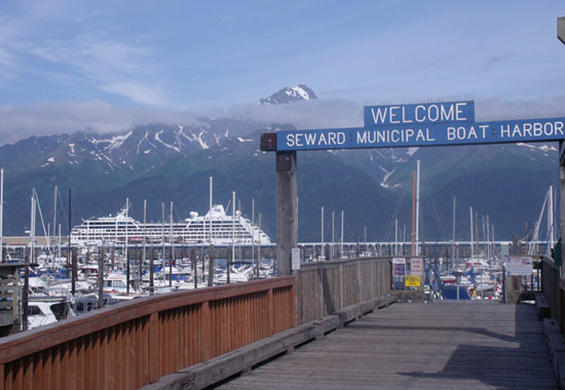 Der malerische Hafen von Seward ist Teil der neuen Alaska-Routen von Azamara