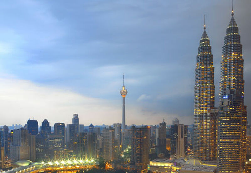 In der Malaysia-Akademie geht es auch um Highlights wie die Petronas Twin Towers in Kuala Lumpur