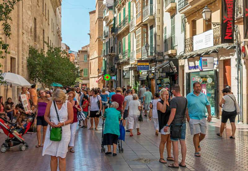 In Palma de Mallorca wird der Wohnraum für Einheimische knapp