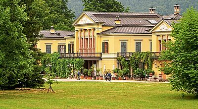 Die Kaiservilla in Bad Ischl ist im Rahmen einer Führung zu besichtigen