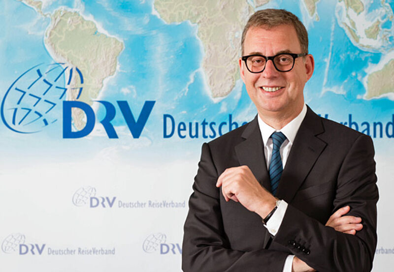Kann erstmals eine klare Analyse der Vertriebsanteile in der Touristik vorlegen: DRV-Präsident Norbert Fiebig.
