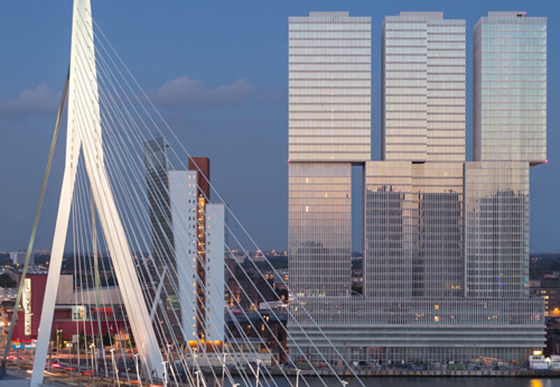 So futuristisch sieht das Nhow in Rotterdam aus