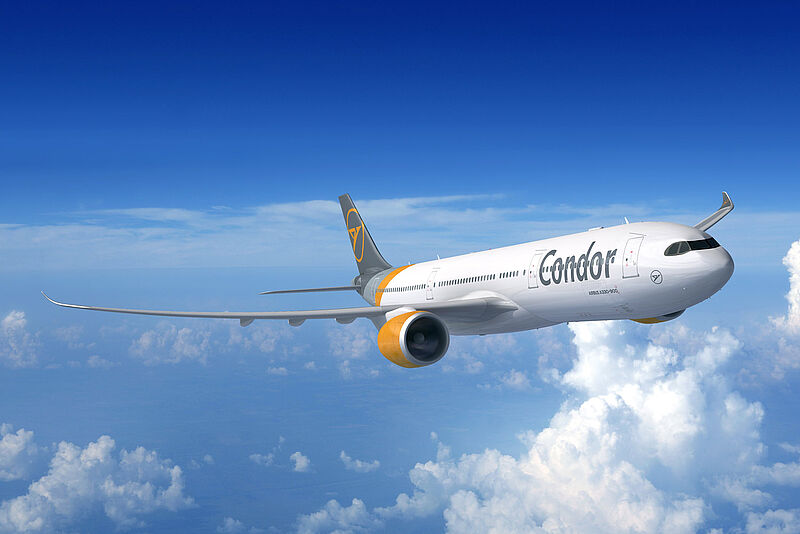 Aufgestockt: Die künftige Fernstreckenflotte von Condor soll jetzt 18 Airbus-A330-Maschinen umfassen