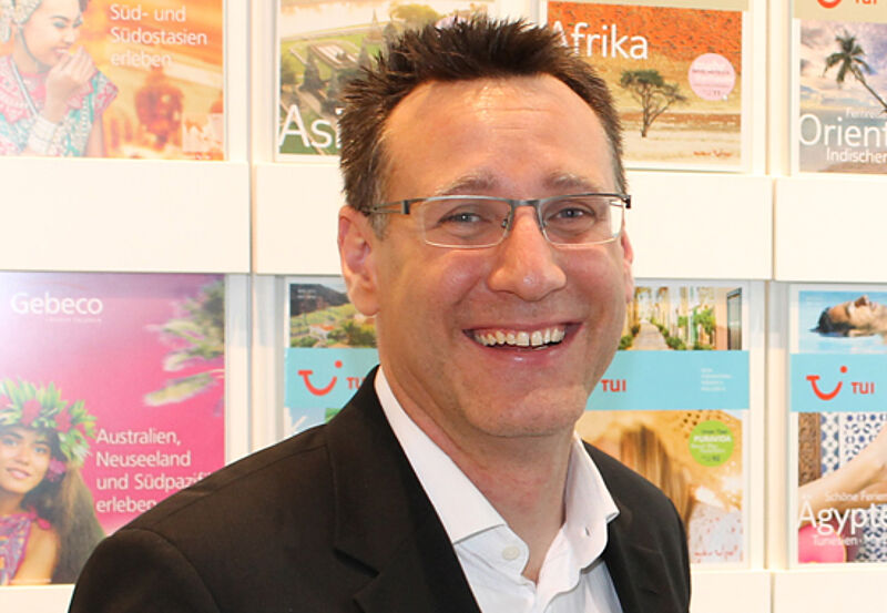 TUI-Touristikchef Oliver Dörschuck ist beim Thema CRM auch auf die Mithilfe der Reisebüros angewiesen.