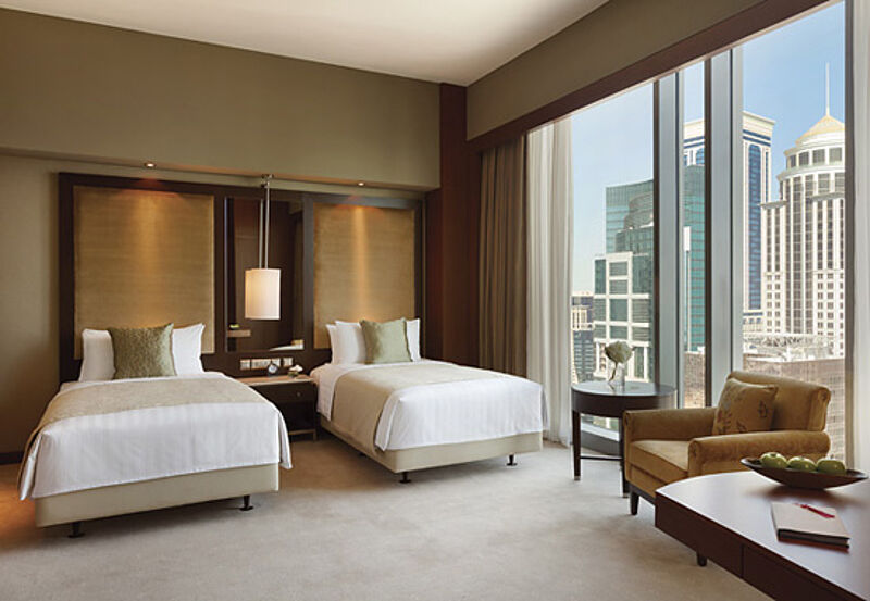 Eines der neuen Hotels im Tischler-Angebot ist das Shangri-La in Doha in Qatar