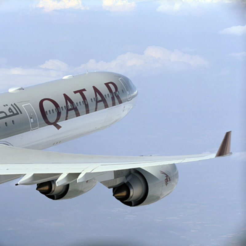 Blick nach vorne: Golf-Carrier Qatar Airways will auch in Krisenzeiten expandieren.