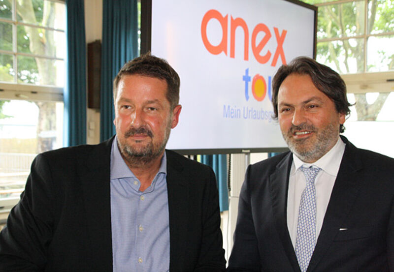 Haben große Ziele mit Anex: Geschäftsführer Hakan Bakar (rechts) und CCO Carsten Burgmann