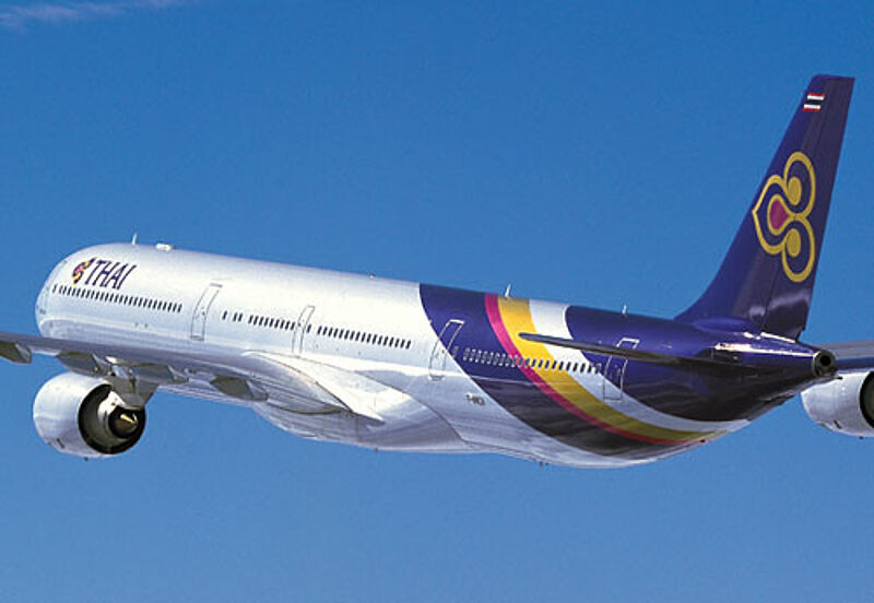 Thai Airways muss sparen: Alte Jets wie der A340-600 werden stillgelegt