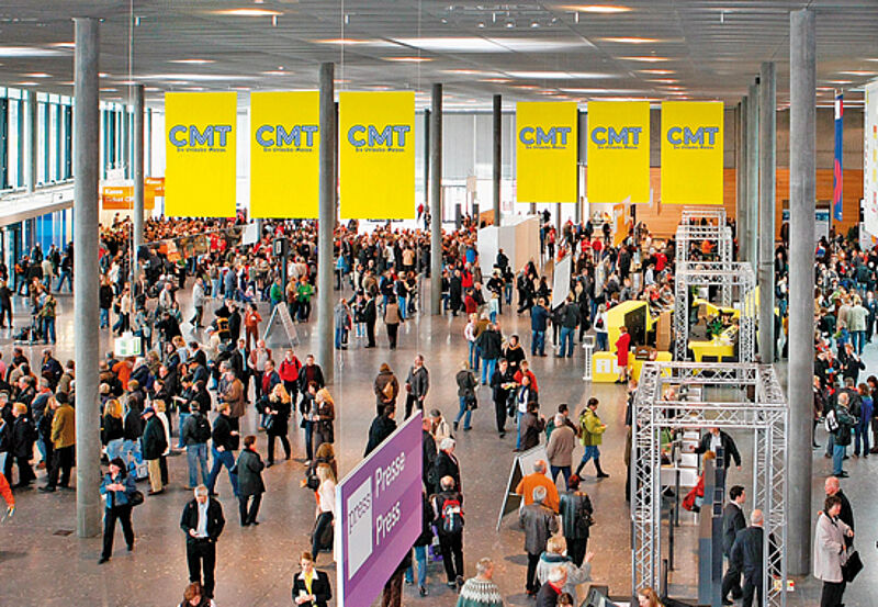 Die Reisemesse CMT findet im kommenden Januar in Stuttgart statt