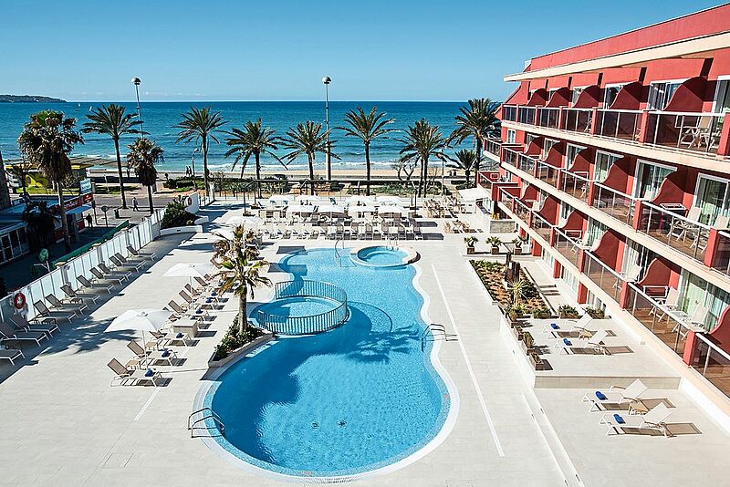 Das Universal Hotel Neptuno an der Playa de Palma wird diesen Winter renoviert