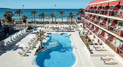 Das Universal Hotel Neptuno an der Playa de Palma wird diesen Winter renoviert