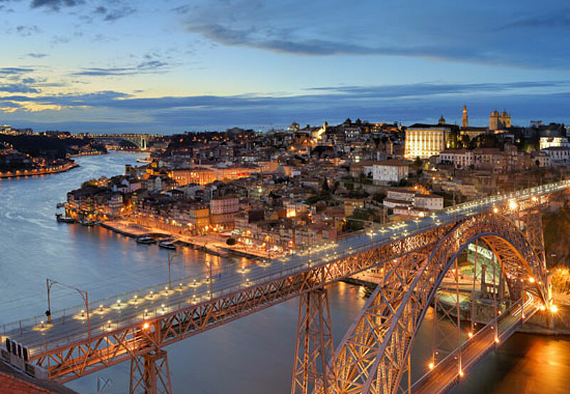 Porto ist Ein- und Ausschiffungshafen für das neue Arosa-Flussschiff. Foto: clearlens-images.de/www.pixelio.de