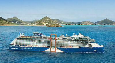 Auch das neueste Flottenmitglied Celebrity Ascent wird den Panamakanal passieren. Foto: Celebrity Cruises
