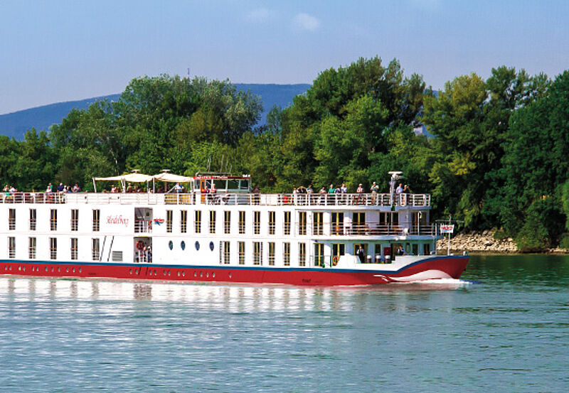Auf der Heidelberg können Reisebüro-Mitarbeiter Ende Oktober die Donau bereisen