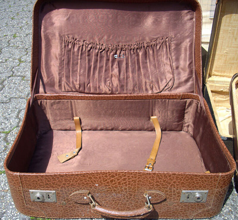 Gute Idee: Das Reisebüro von Marija Linnhoff zahlt bis zu 150 Euro für den alten Koffer.