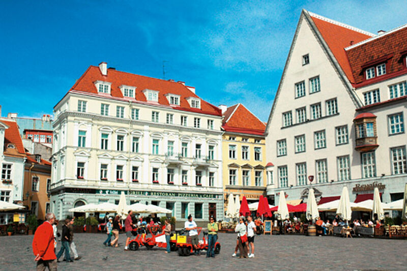 Tallinns Altstadt gehört zum Unesco-Weltkulturerbe.
