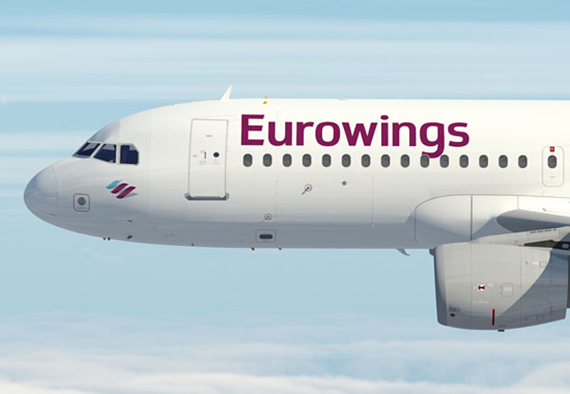 Die österreichische Eurowings fliegt ab Januar nach Hamburg, Köln und Zürich