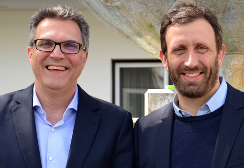 Enttäuscht vom aktuellen Entwurf zur neuen Pauschalreiserichtlinie: Andreas Heimann (links) und Ralf Hieke, Vertreter der Reisebüros im DRV