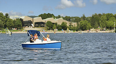 Im Juni können Reiseverkäufer den Center Parcs Park Bostalsee und sein Freizeitangebot bei einem Expi-Event kennen lernen