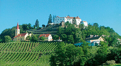 Neben kulturellen lockt das Burgenland auch mit kulinarischen Highlights wie dem Uhudler-Rosé.
