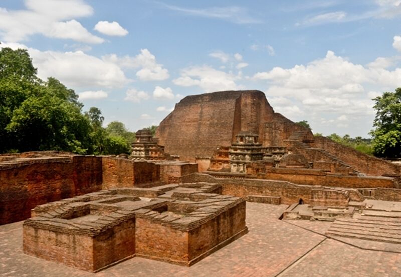 Neues Weltkulturerbe ist die Ruinenstadt Nalanda im Nordosten Indiens