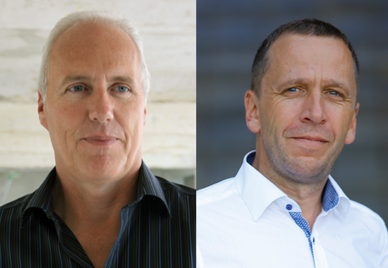Rainer Klee (links) und Rainer Hageloch wollen den Ticket-Großhändler zurück zu seinen Wurzeln führen