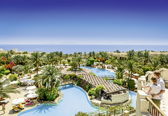 Gastgeber: Das Grand Hotel Sharm el Sheikh der Red-Sea-Kette gehört zu den Top-Resorts in Sharm el Sheikh