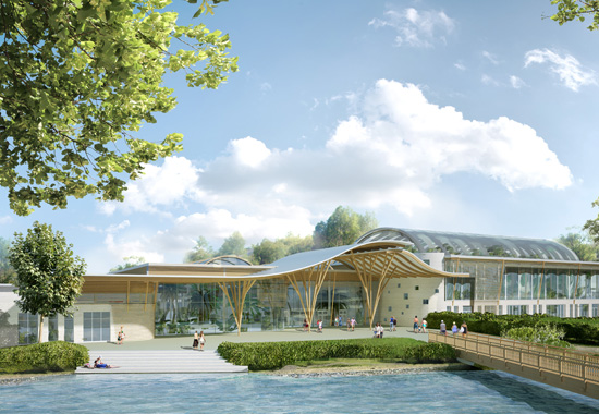 Der Center Parc in Leutkirch im Allgäu soll Ende 2018 in Betrieb gehen