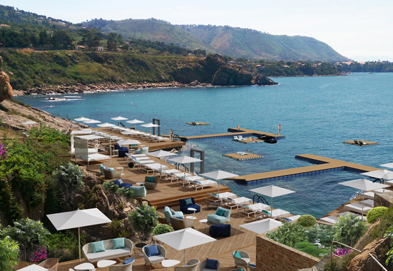 Zum neuen Club Med Cefalu gehört auch ein Beachclub