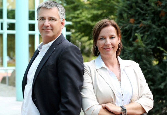 Michael Dohmen und Claudia Blum wollen mit einem „Willkommenspaket“ neue DER Touristik Partner gewinnen