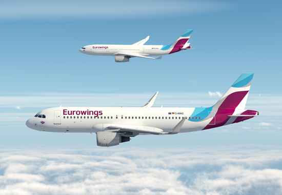 Eurowings will ab Düsseldorf zunächst das Angebot auf innerdeutschen und europäischen Strecken ausbauen
