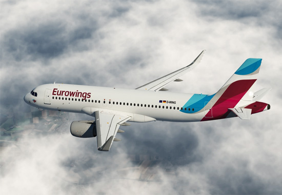 Ende April 2018 fliegt Eurowings erstmals von Düsseldorf nach New York