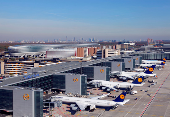 Aufeinander angewiesen: Lufthansa und der Flughafen Frankfurt