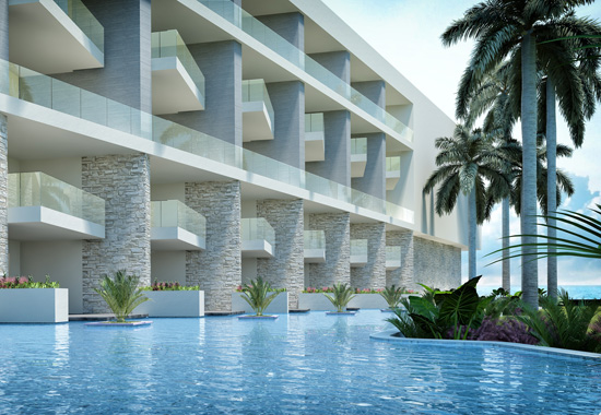 Im TRS Coral Hotel wird es auch Swim-up-Suiten geben