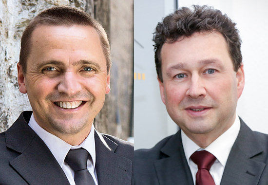 Sie lassen jetzt schon schulen: QTA-Sprecher Thomas Bösl (links) und TSS-Geschäftsführer Manuel Molina